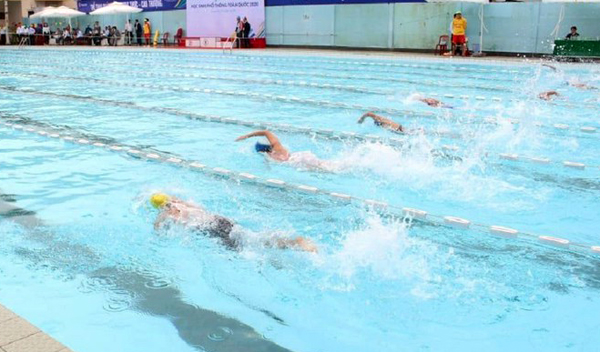 TPHCM nhất toàn đoàn giải Bơi học sinh phổ thông toàn quốc năm 2020